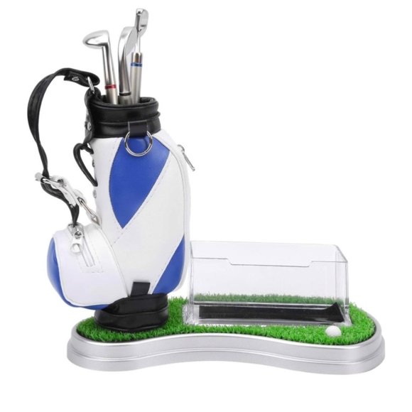 Office Ritoeasysports Golf Bag Pen Holder Golf Business Card Holder Desktop Poshmark